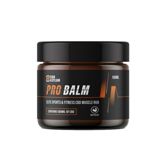 CBD Asylum 500mg CBD Pro Balm (BUY 1 GET 2 FREE) - remedykartelcbd1stop