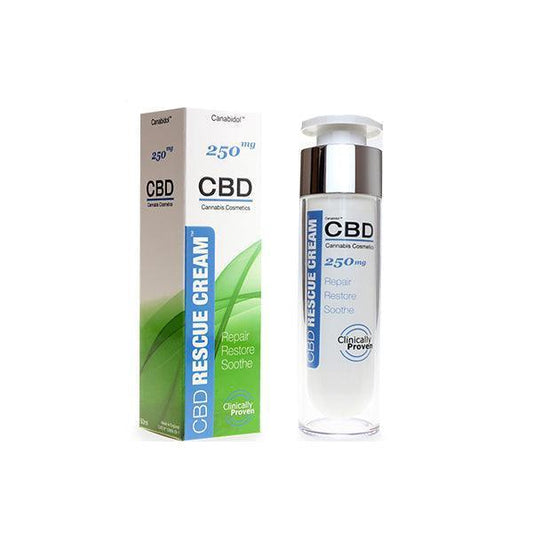 CBD by British Cannabis 250mg CBD Rescue Cream 50ml - remedykartelcbd1stop
