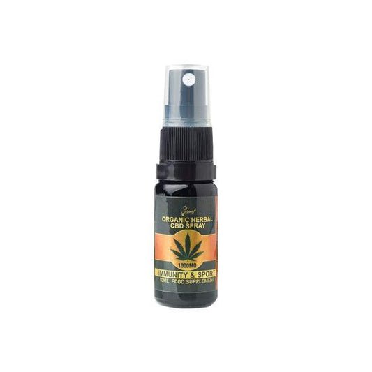 Honey Heaven 1000mg Immunity & Sport Organic Herbal CBD Spray 10ml - remedykartelcbd1stop