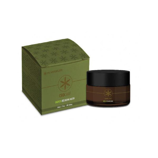 Plant of Life 500mg Indica Relaxing Face Mask 50ml - remedykartelcbd1stop