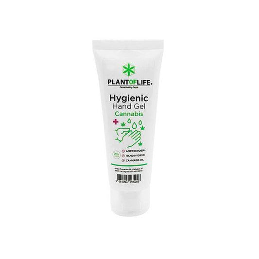 Plant of Life Alcogel - Antimicrobial Gel With Hemp Oil 70ml - remedykartelcbd1stop