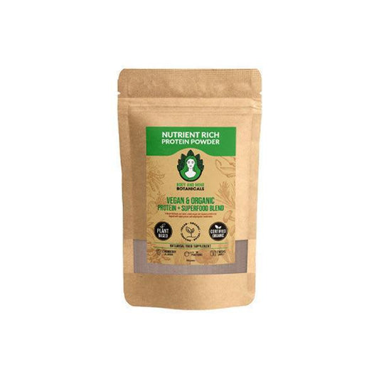 Body and Mind Botanicals Vegan & Organic Protein Powder + Superfood Blend - remedykartelcbd1stop