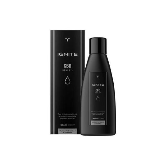Ignite CBD 500mg CBD Body Oil 100ml - remedykartelcbd1stop