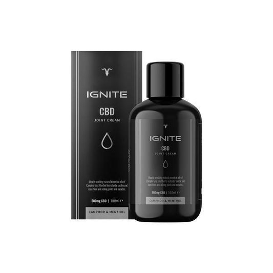 Ignite CBD 500mg CBD Joint Cream 100ml - remedykartelcbd1stop