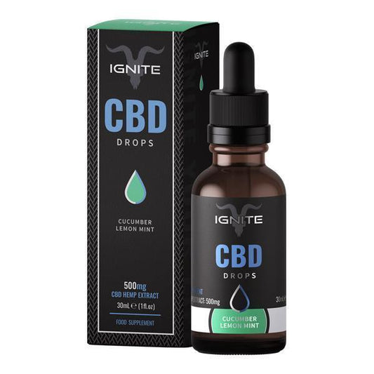 Ignite CBD 500mg CBD Flavoured Oil 30ml - remedykartelcbd1stop