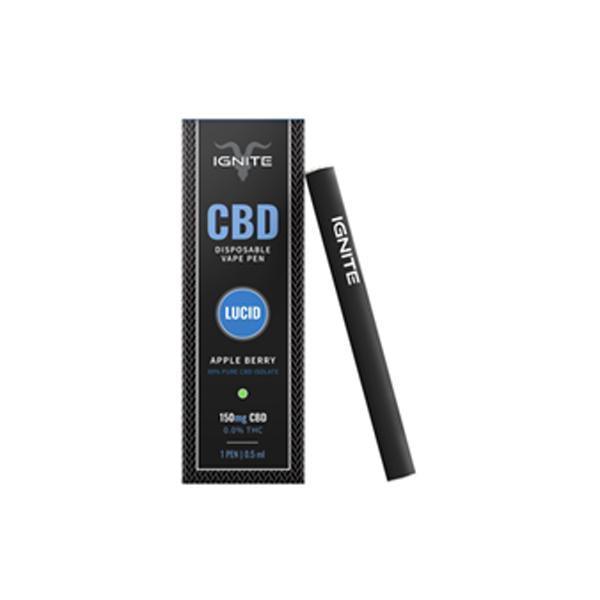 Ignite CBD 150mg Disposable Vapes - remedykartelcbd1stop