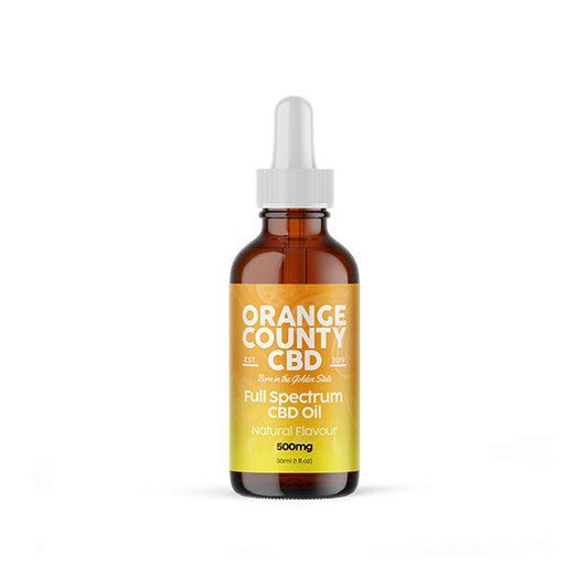 Orange County CBD 500mg 30ml MCT Oil - Organic Coconut Oil - remedykartelcbd1stop