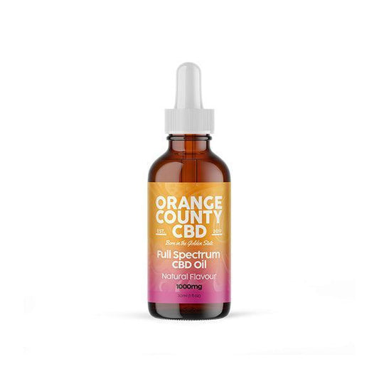 Orange County CBD 1000mg 30ml MCT Oil - Organic Coconut Oil - remedykartelcbd1stop