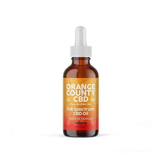 Orange County CBD 6000mg 30ml MCT Oil - Organic Coconut Oil - remedykartelcbd1stop