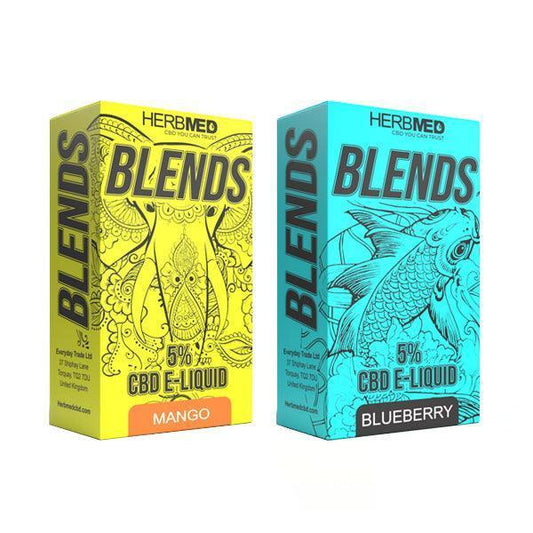 Herbmed CBD 500mg CBD Vaping Liquid 10ml (80PG/20VG) - remedykartelcbd1stop