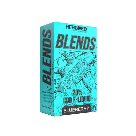Herbmed CBD 2000mg CBD Vaping Liquid 10ml (80PG/20VG) - remedykartelcbd1stop