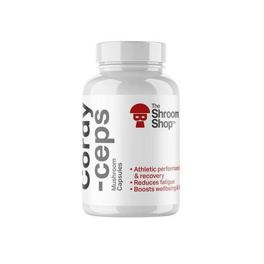 The Shroom Shop Cordycerps Mushroom 45000mg Capsules - 90 Caps - remedykartelcbd1stop