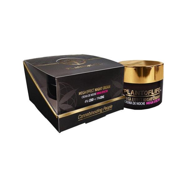 Plant of Life 50mg CBD + CBG Mega Effect Night Cream - 50g - remedykartelcbd1stop