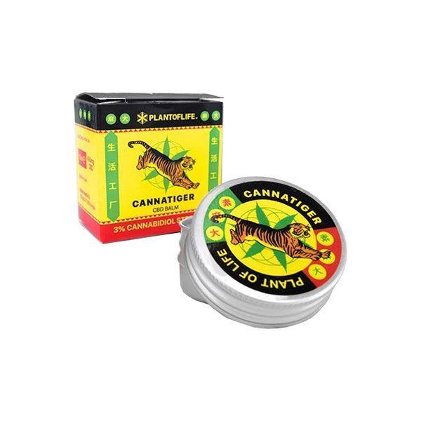 Plant of Life 450mg 3% CBD Cannatiger Balm - 15ml - remedykartelcbd1stop