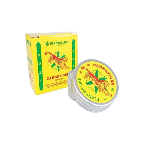 Plant of Life 150mg 0.5% CBD Cannatiger Balm - 30ml - remedykartelcbd1stop