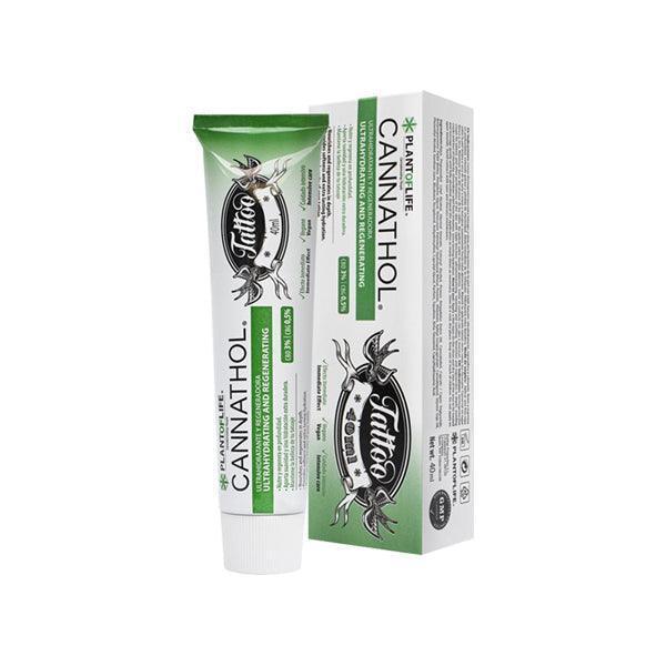 Plant of Life 3% CBD & 0.5% CBG Cannathol Tattoo Cream - 40g - remedykartelcbd1stop