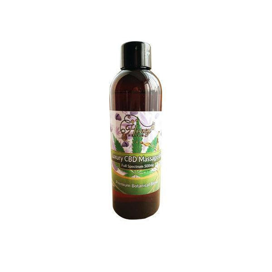 Honey Heaven 500mg CBD Luxury Massage Oil 100ml - remedykartelcbd1stop