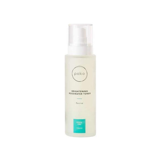 Poko 500mg CBD Brightening Rosewater Toner - 100ml - remedykartelcbd1stop