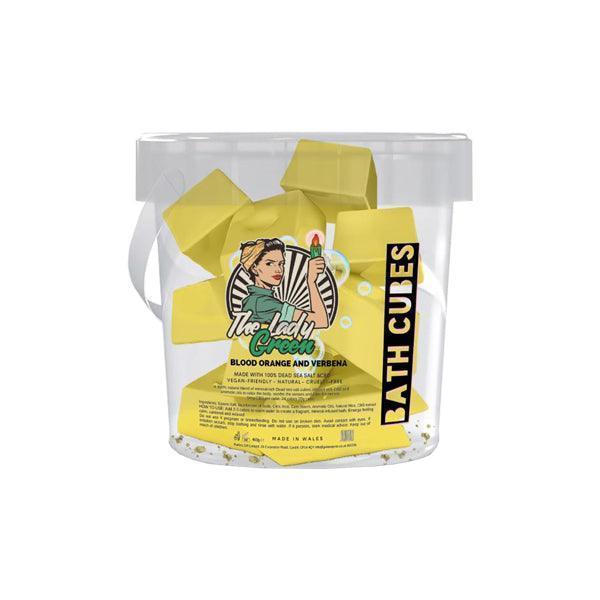 Lady Green 90mg CBD Blood Orange & Verbena Bath Cubes - 360g - remedykartelcbd1stop