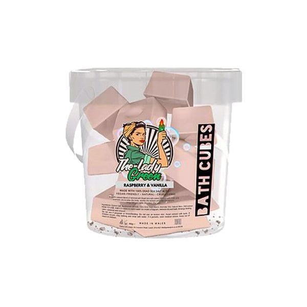 Lady Green 90mg CBD Raspberry & Vanilla Bath Cubes - 360g - remedykartelcbd1stop
