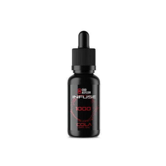 CBD Asylum Infuse 1000mg CBD Cola Oil - 30ml (BUY 1 GET 2 FREE) - remedykartelcbd1stop
