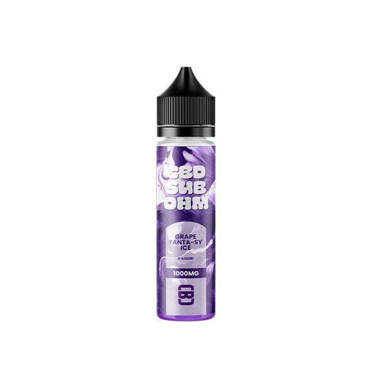 CBD Sub Ohm 1000mg CBD E-liquid 50ml (70VG/30PG) (BUY 1 GET 2 FREE) - remedykartelcbd1stop