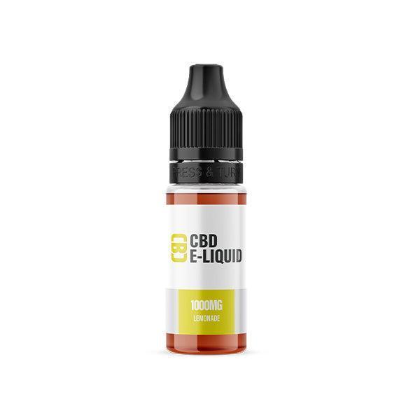 CBD Asylum 1000mg CBD E-liquid 10ml (70VG/30PG) (BUY 1 GET 2 FREE) - remedykartelcbd1stop