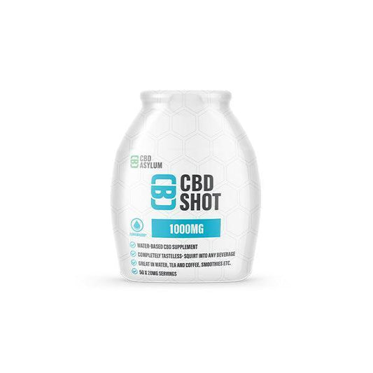 CBD Asylum 1000mg CBD Shot (BUY 1 GET 2 FREE) - remedykartelcbd1stop