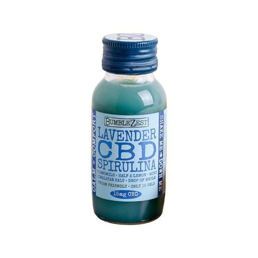 10 x BumbleZest Calm & Comfort 15mg CBD Health Shot 60ml - remedykartelcbd1stop