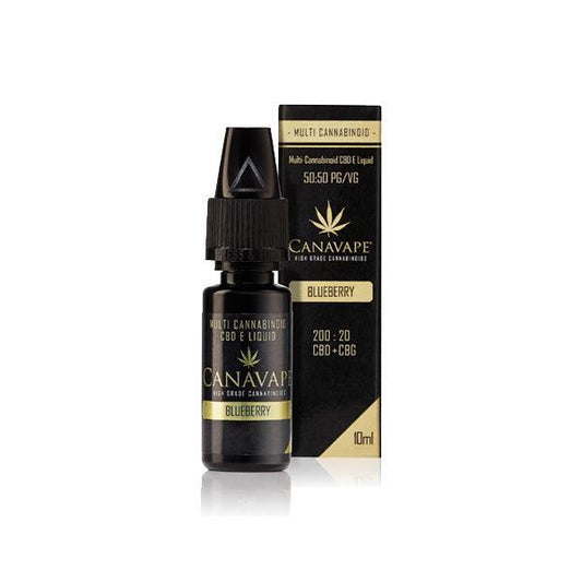 Canavape® 200mg CBD 20mg CBG 10ml E-liquid (50VG/50PG) - remedykartelcbd1stop