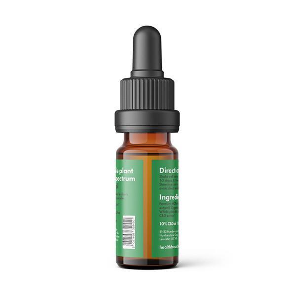Health Focus CBD 1000mg 10% Full Spectrum MCT CBD Oil - 10ml - remedykartelcbd1stop