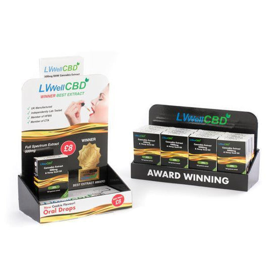 LVWell CBD 12 Piece Raw CBD Retail Starter Pack - remedykartelcbd1stop