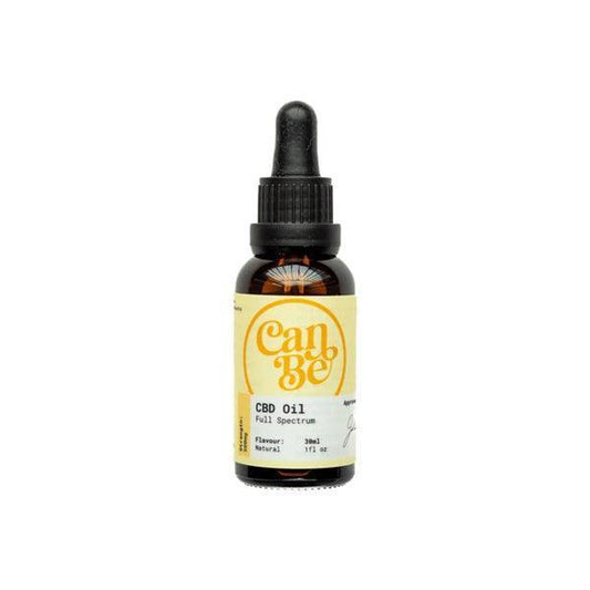 CanBe 500mg CBD Full Spectrum Natural Oil - 30ml - remedykartelcbd1stop