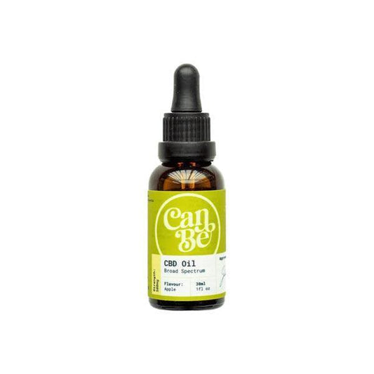 CanBe 500mg CBD Broad Spectrum Apple Oil - 30ml - remedykartelcbd1stop