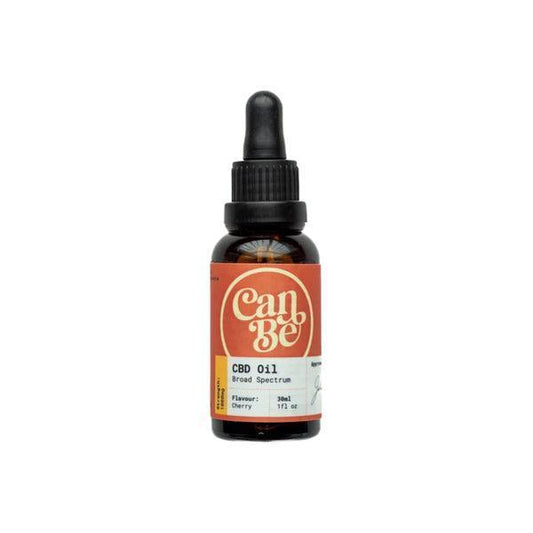 CanBe 1000mg CBD Broad Spectrum Cherry Oil - 30ml - remedykartelcbd1stop