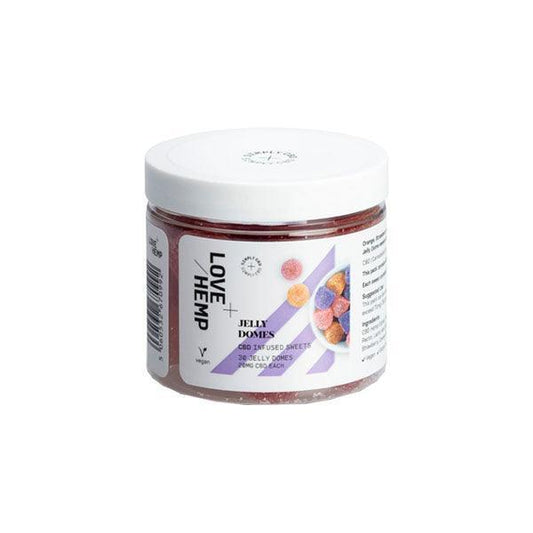 Love Hemp 600mg CBD Jelly Domes - 30 Pieces - remedykartelcbd1stop