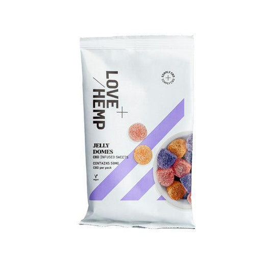 Love Hemp 50mg CBD Jelly Domes - 10 Pieces - remedykartelcbd1stop