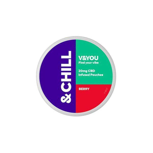 V&YOU &Chill 20mg CBD Pouches - remedykartelcbd1stop