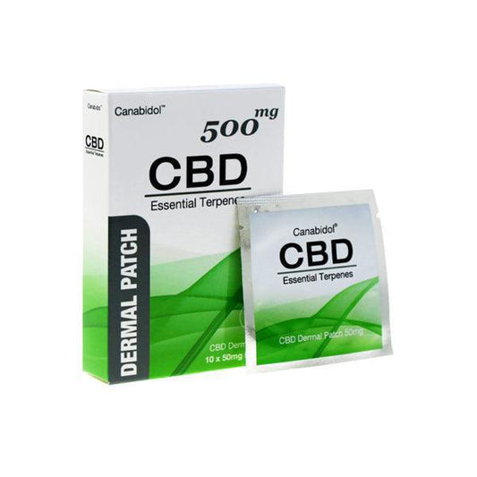 CBD by British Cannabis 500mg CBD Dermal CBD Patches - 10 Patches - remedykartelcbd1stop