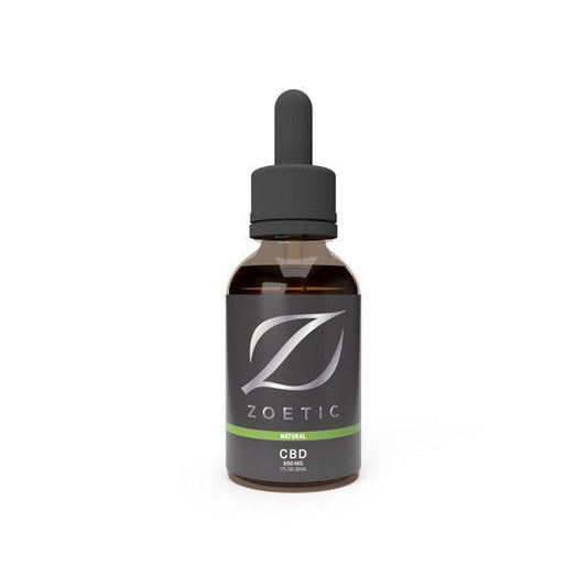 Zoetic 500mg CBD Oil 30ml -  Calming Natural - remedykartelcbd1stop