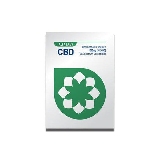 Alfa Labs 1000mg CBD Tincture Oil 10ml - remedykartelcbd1stop