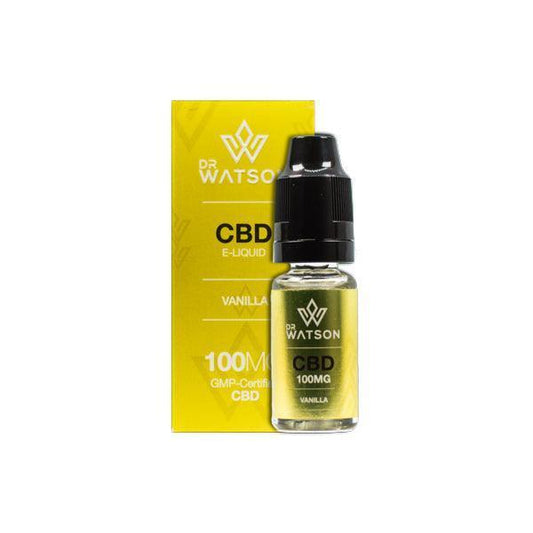 Dr Watson 100mg CBD Vaping Liquid 10ml - remedykartelcbd1stop