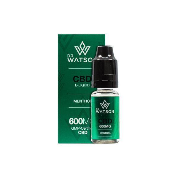 Dr Watson 600mg CBD Vaping Liquid 10ml - remedykartelcbd1stop