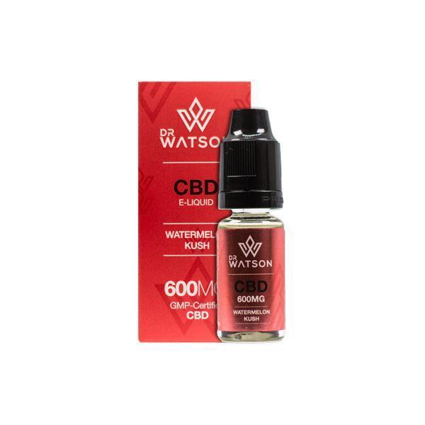 Dr Watson 600mg CBD Vaping Liquid 10ml - remedykartelcbd1stop