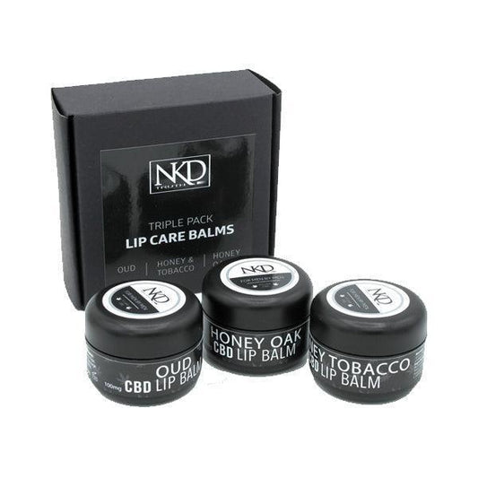 NKD 300mg CBD Infused Speciality Lip Balm Gift Set (BUY 1 GET 1 FREE) - remedykartelcbd1stop