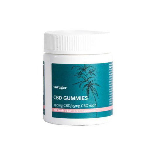 Voyager 750mg CBD Gummies - 30 Pieces - remedykartelcbd1stop