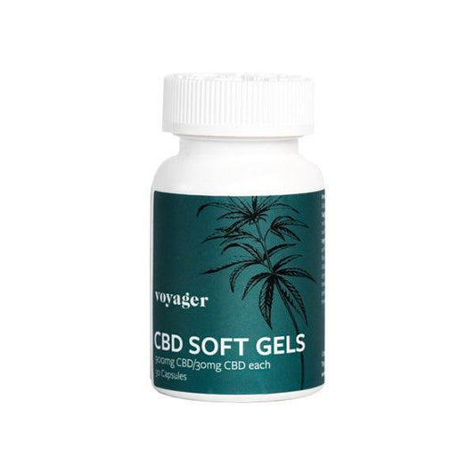 Voyager 900mg CBD Soft Gels - 30 Caps - remedykartelcbd1stop