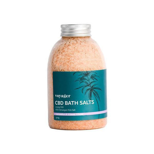 Voyager 275mg CBD Lavender & Ylang Ylang Bath Salts - 500g - remedykartelcbd1stop