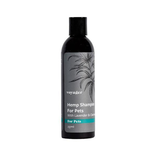 Voyager Pets Lavender & Oatmeal Hemp Shampoo - 273ml - remedykartelcbd1stop