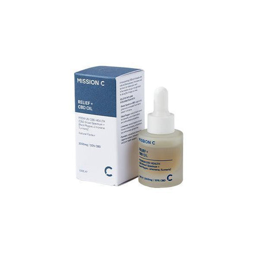 Mission C Relief + 2000mg CBD Oil - 10ml - remedykartelcbd1stop
